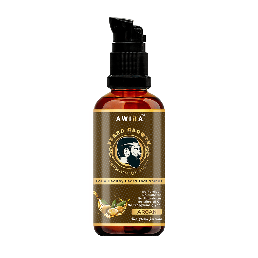 Awira Faster Beard Growth Oil With Argan thyme Hair Oil