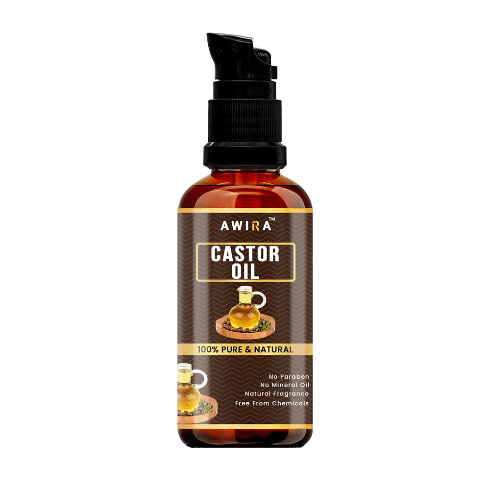 Awira Castor Oil - Cold Pressed - For Stronger Hair, Skin & Nails