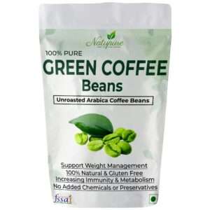 Natupure Green Unroasted Coffee Beans For Weight Loss