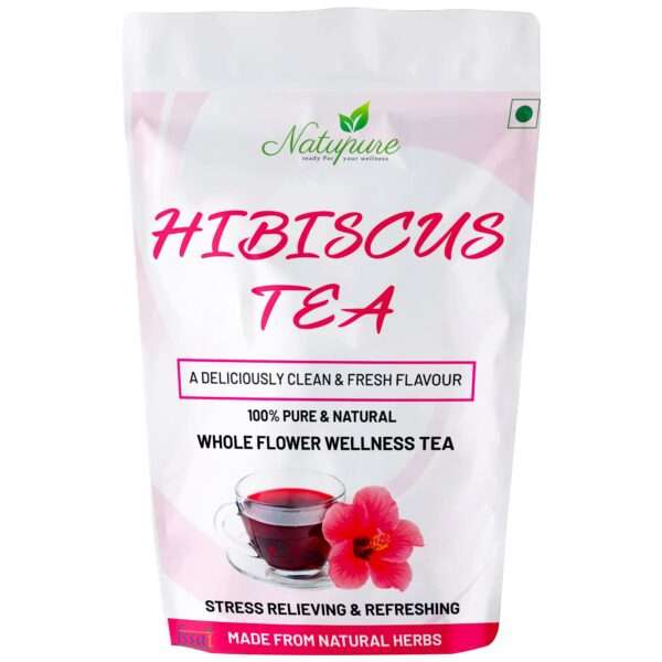 Natupure Organic Hibiscus Green Tea