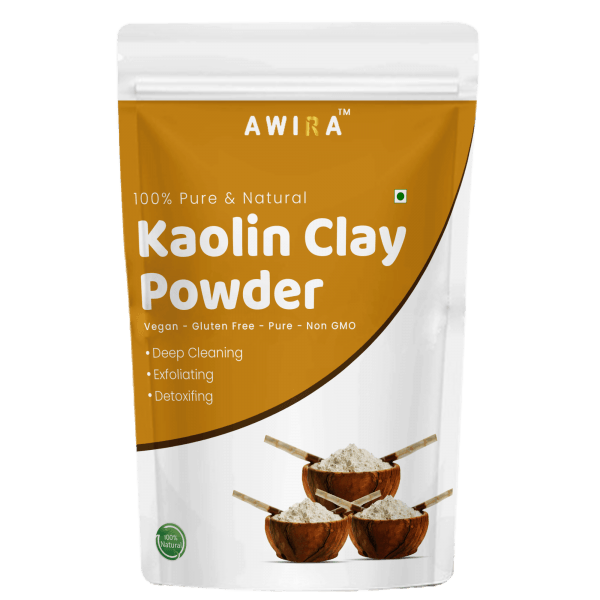 Awira Kaolin Clay Powder for Acne, Blackheads & Glowing Skin