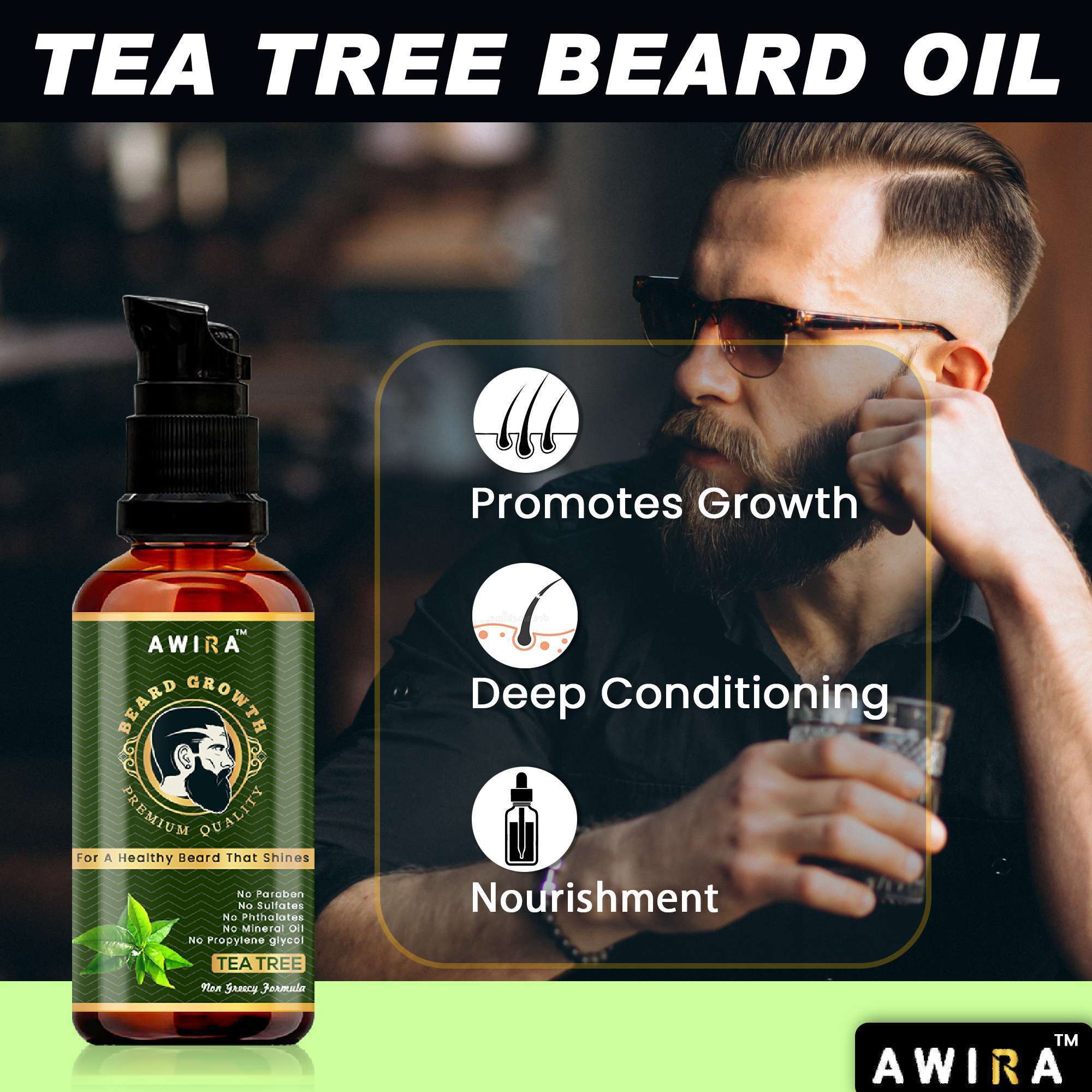 tea tree BEARD. 2