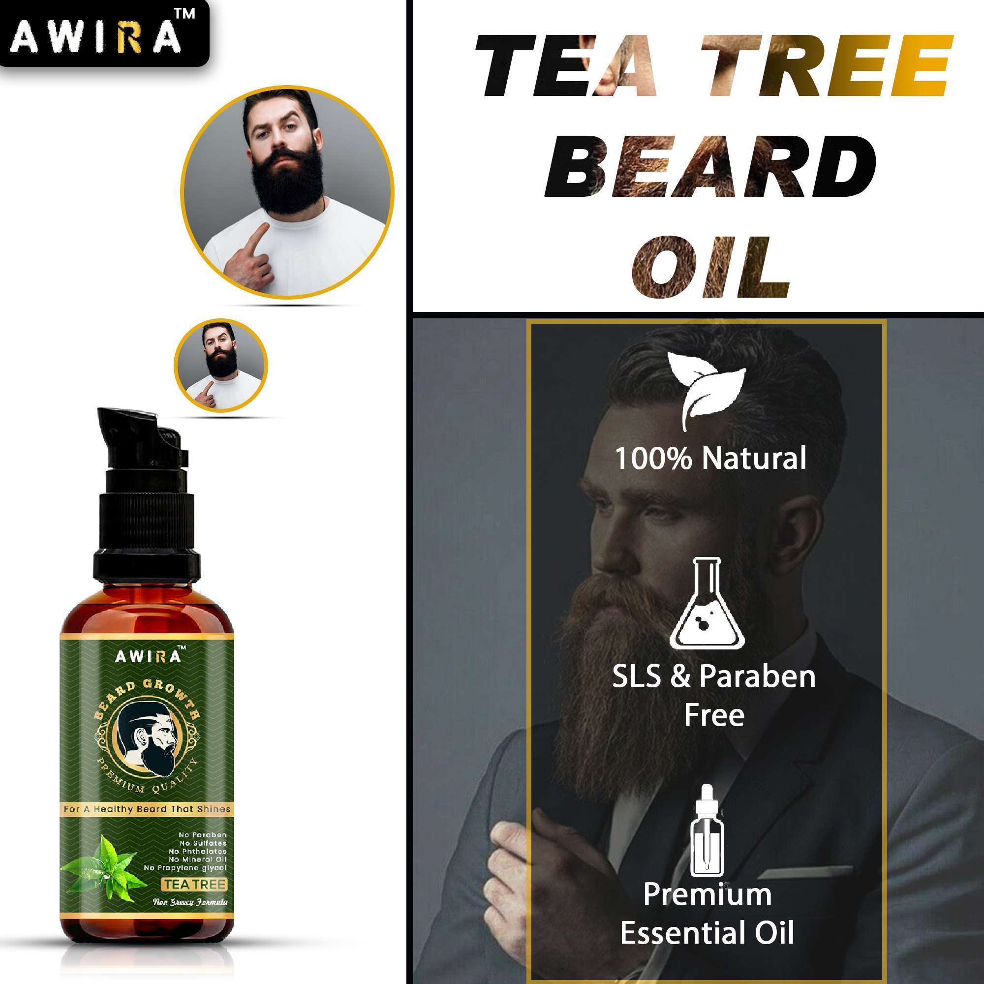 tea tree BEARD. 4