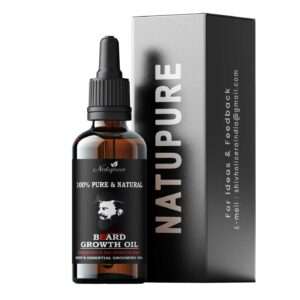 Natupure Beard Growth Oil With Advanced Formula Based Hair Oil