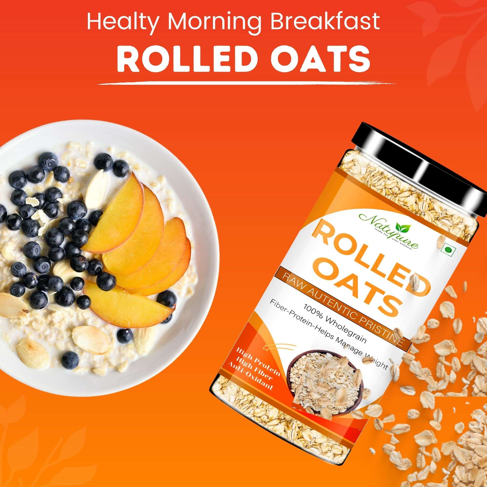 Natupure Rolled Oats