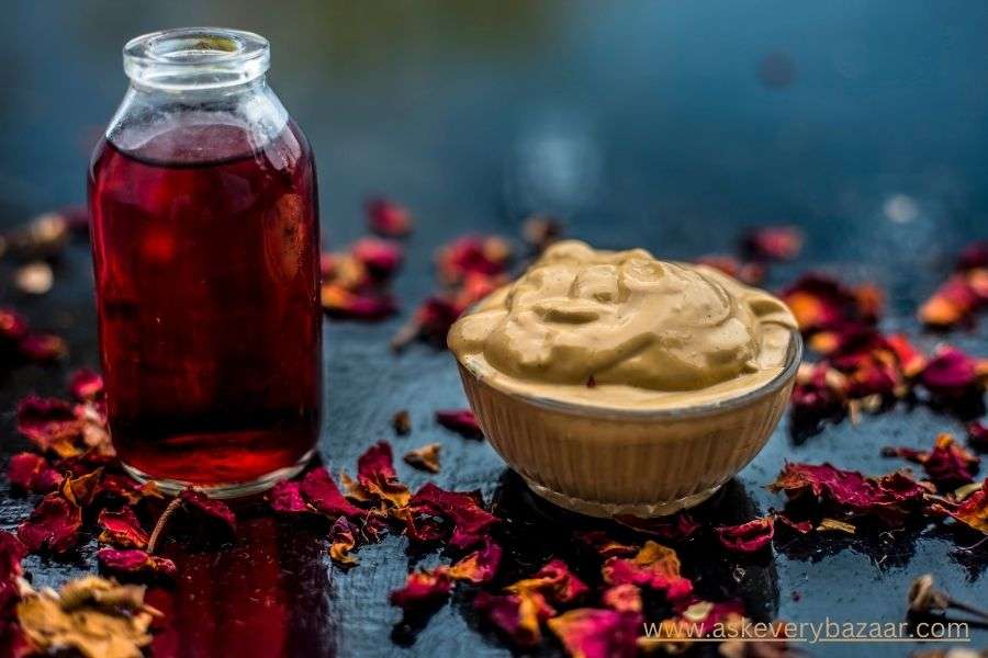 Multani mitti and Rose water pack 