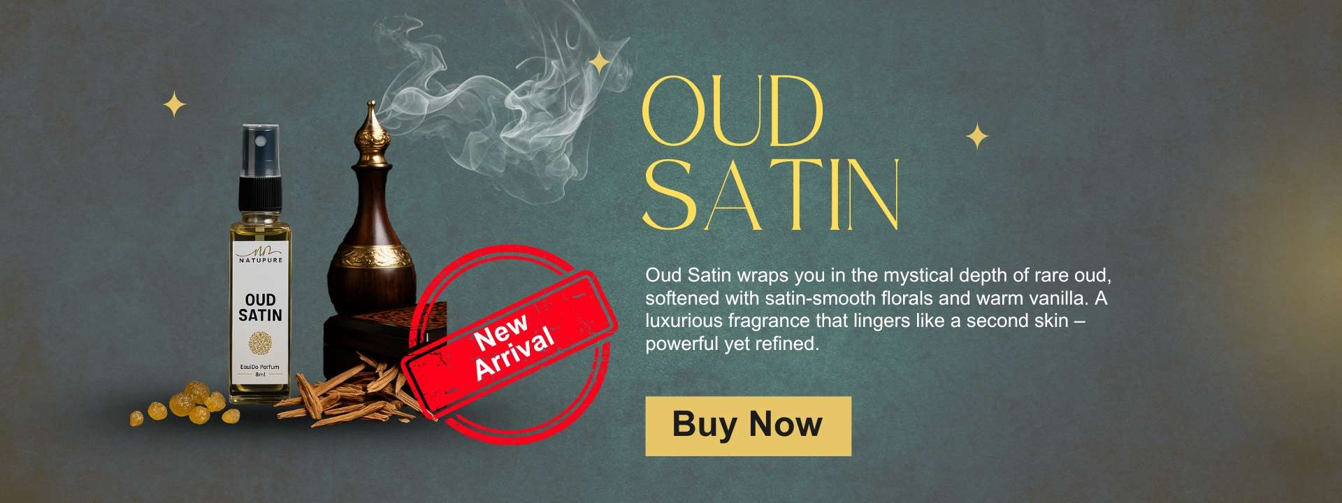 Natupure Oud satin perfumes